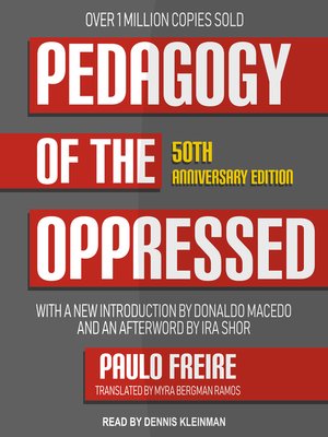 cover image of Pedagogy of the Oppressed